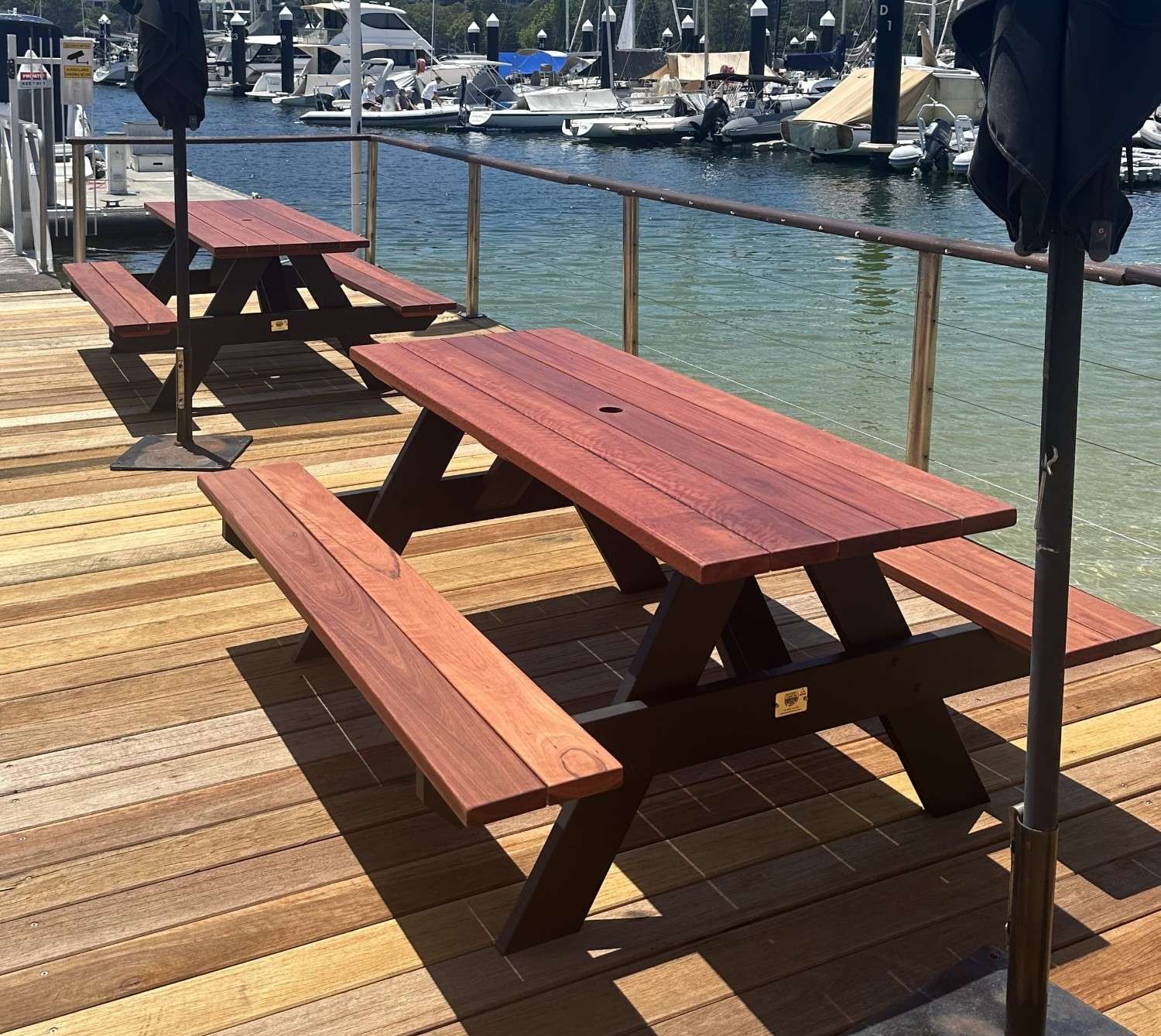 Hardwood Picnic Table